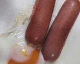 レンチンで簡単♥ウインナー＆目玉焼き作り方3写真