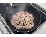 鶏もも肉とズッキーニのマヨみそ炒め★動画あり★作り方15写真