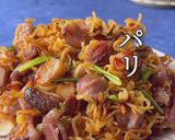 かさまし！砂肝の焼きそば炒め作り方10写真