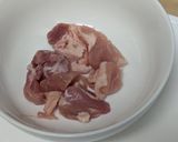 【レンジ料理】鶏とほうれん草の茶碗蒸し作り方1写真