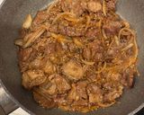 焼肉用の牛バラ肉で❣️焼肉丼❣️作り方3写真