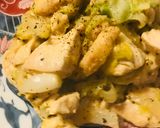 鶏肉＆のおからキャベツのバジルマスタード炒め作り方4写真
