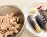 茄子と豚こま肉の和風ペペロンチーノパスタ♫作り方2写真