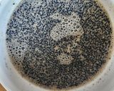 黒豆プリン☆お節の残りで豆乳デザート作り方1写真