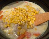 米粉でルウ！コーンクリームシチュー🌽作り方9写真