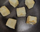 木綿豆腐の揚げ出し風カニ玉あんかけ作り方2写真