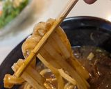 牛すじカレーリメイクのカレーうどん作り方6写真