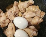 疲労回復☆手羽元煮☆煮卵☆夏バテ解消作り方2写真