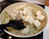 豆腐とキャベツと茸のそぼろ煮作り方8写真