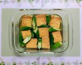 夏の煮物簡単夏の夕飯レンジで厚揚げオクラの煮浸し作り方5写真