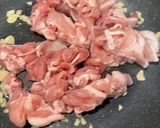 簡単豚こまズッキーニのトマト味炒め作り方3写真