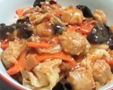 お蕎麦屋さんのカレー丼☆野菜たっぷり！作り方6写真
