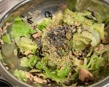 キャベツとツナの塩こんぶ和え作り方6写真