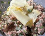 ニラとエノキのハンバーグ作り方1写真