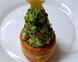 マッシュポテトでクリスマスアレンジ作り方4写真