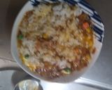 レンジ簡単中華風シーフードレモン味炒飯弁当作り方8写真