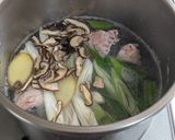 黄金色の本格鶏ガラスープ(青湯スープ)作り方5写真