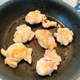 揚げずに簡単!甘辛☆ヤンニョムチキン作り方3写真