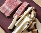すーぷ店のエリンギチーズクリームシチュー作り方1写真