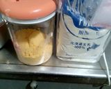 HMと脱脂粉乳と卵粉を使った蒸しパン作り方1写真