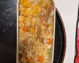 レンジ簡単洋風梅キムチ麻婆味炒飯弁当作り方13写真