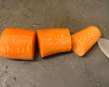 干しエビとにんじんのかき揚げ作り方1写真