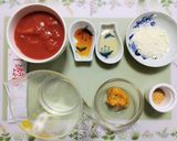 夕飯！ブロッコリートマトミートボール主菜作り方1写真