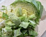 【作り置きに◎】キャベツの塩麹カレー炒め作り方1写真