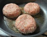 お月見ハンバーグ トマたまソース作り方2写真