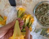 ズッキーニの花のスパイスハーブライス作り方5写真