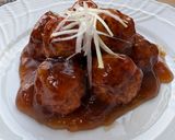 【簡単夕食】ふわふわ鶏団子の甘酢あん作り方6写真