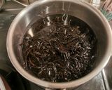 【常備菜】長ひじきとえのきの南蛮酢作り方1写真