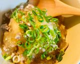 マッシュポテトの和風ひき肉あんかけ作り方5写真