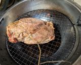 きっちり温度管理して燻煙モモチャーシュー作り方5写真