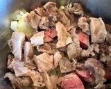 圧力鍋で牛すじ赤ワインカレー作り方3写真