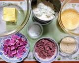 紫芋のしっとりパウンドケーキ作り方1写真