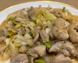 鶏もも肉と長ねぎの黒酢甘辛炒め。作り方8写真