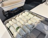 エビとはんぺんのコロコロ春巻き作り方6写真