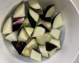 レンジ根菜茄子ウスターレモン味甘酢酢豚作り方6写真