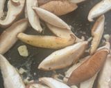 美味しい😋椎茸の和風パスタ作り方3写真