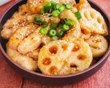 シャキッと香ばし【鶏れんこんの甘酢炒め】作り方4写真