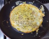 納豆とたまごのライスペーパーお好み焼き作り方5写真