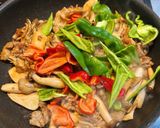 豚肉ときのこのオイスターソース炒め作り方7写真