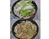 お手軽に！白菜＆人参＆豚コマの中華丼作り方6写真