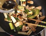 夏バテ防止⭕️ねぎ豚肉ガーリック照り焼き作り方7写真