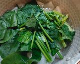 大根ほうれん草の味噌汁作り方3写真