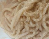 お家で激うま！明太クリーミーうどん😋作り方3写真