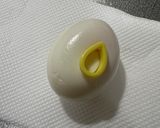 お弁当に！！ゆで卵deとなりのトトロ作り方1写真