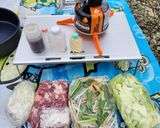 【山ご飯】肉野菜炒め作り方4写真
