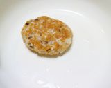 ごはんで簡単！大豆ミートハンバーグ♪作り方4写真